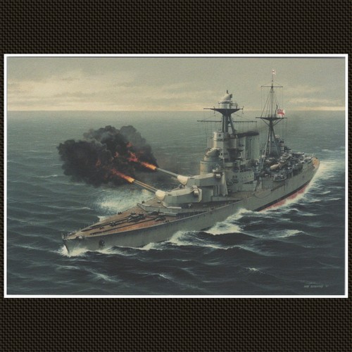 Hms hood opens fire upon - opens,