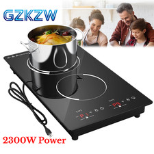 Electric Cooktop Double Burner