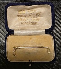 9 Carat Gold Horse Riding Crop