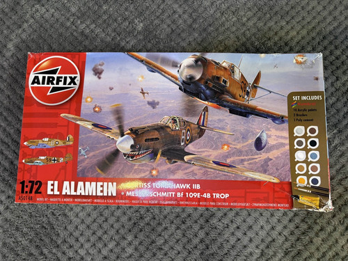 Airfix alamein tomahawk - el,