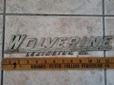 Vintage Metal Wolverine