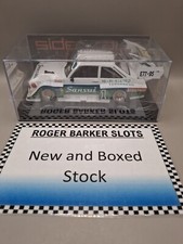 Sideways SW82 Ford Escort Mk2 RS Sansui White Green #1 BNIB 1:32 Scale Slot Car