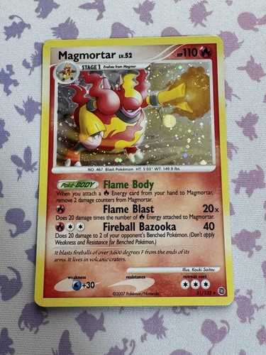 Magmortar - (cosmos, holo)