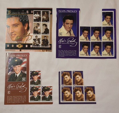Elvis presley stamp collection - stamp,
