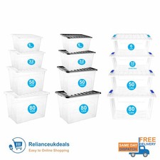 Plastic Storage Boxes With