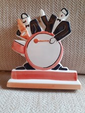 CLARICE CLIFF  "AGE OF JAZZ" DUO - HAND PAINTED - MINT -BY PAST TIMES