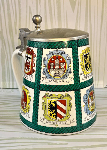 Post wwii german beer stein - german,