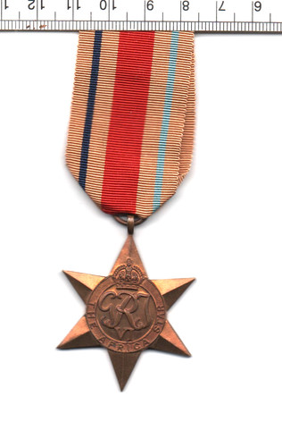 1939 1945 africa star - africa, genuine