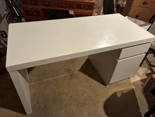 IKEA Malm White Desk with