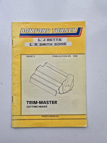 Bomford trim master - bomford, trim-master