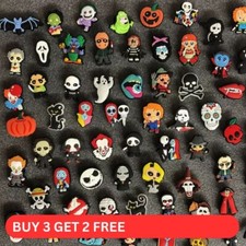 Horror Croc Charm for Shoes - Halloween - Skull - Ghost - Various Collection