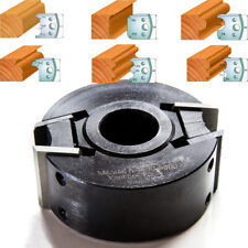 50mm Wide x 120mm Dia x 1 1/4 Inch Euro Spindle Moulder Cutter Block 00 Knives