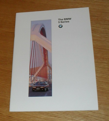 Bmw series e34 brochure - series,