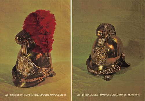 Postcard france helmets - postcard,
