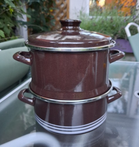 Vintage enamel tier - vintage,