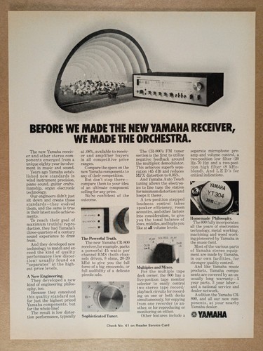 1974 yamaha 800 stereo - 1974,