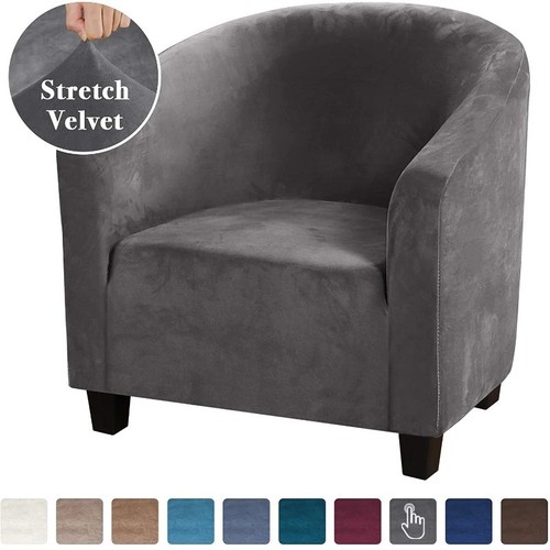 Elastic stretch velvet tub - velvet,
