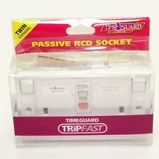 Timeguard 2 Gang RCD Double Socket TFP06WL Passive 13 AMP 30MA Switched Outlet 