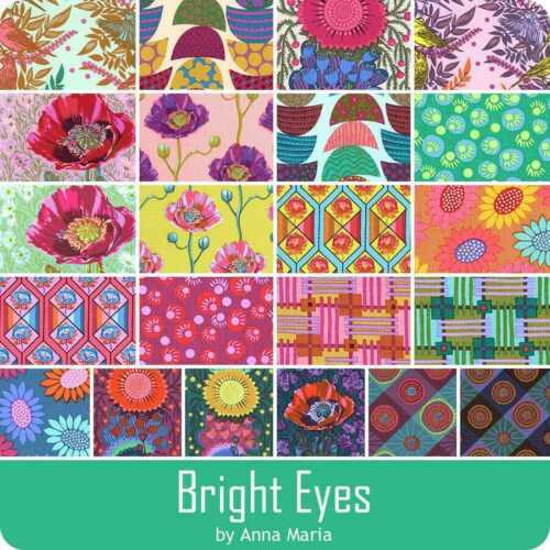 Bright eyes fat quarter bundle - quarter,