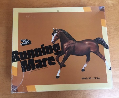 Breyer horse 124 running - running, mare