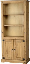 MEXICAN PINE CORONA DISPLAY UNITS  BUFFET HUTCH CABINET