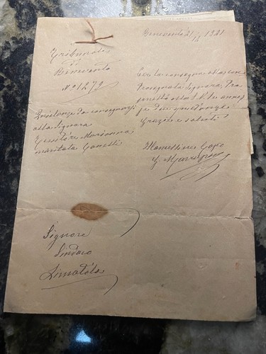 Antique letter handwritten - antique,