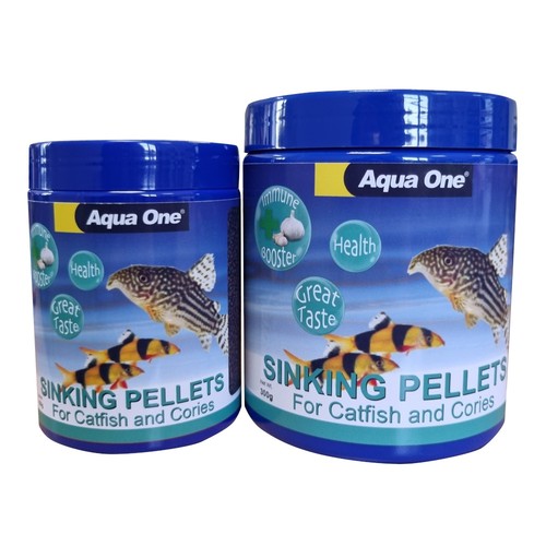 Aqua one sinking pellets - sinking, with