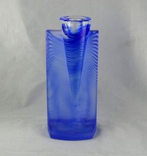 KOSTA BODA ICE AGE CANDLESTICK - BLUE - KJELL ENGMAN - 11" Tall - Perfect