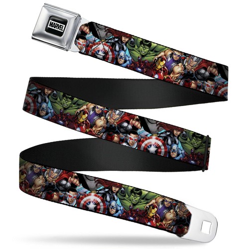 Marvel comics seatbelt - marvel, buckle