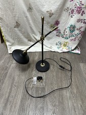 Adjustable Black Homebase Table Lamp - H54 x L50cm - Working 