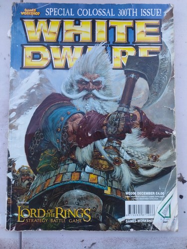 White dwarf magazines - white,