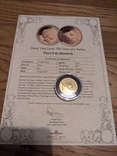 2020 gibraltar gold proof two - gibraltar,