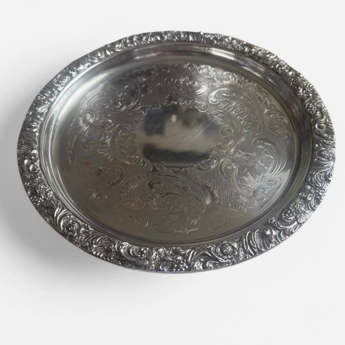 Rococo silverplate copper - on,