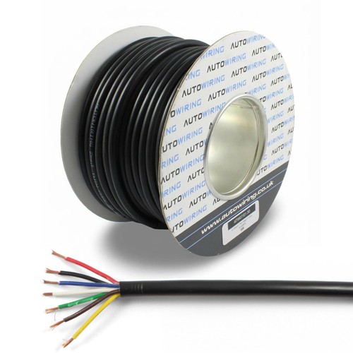 Amp rated 7 core cable - core,