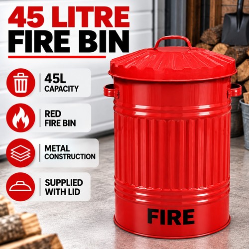 30l red fire - red, ash