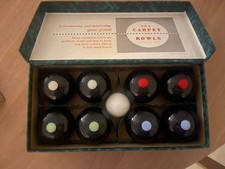 B&A Indoor Carpet Bowls Set