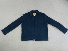 Levi's Men's Denim Jacket Black XL Cotton Polyester Button Up BNWithout Tags