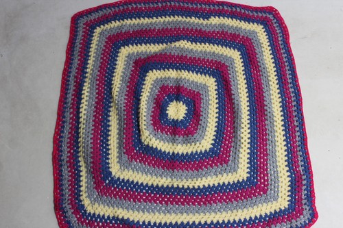 Vintage hand knitted crochet - hand,