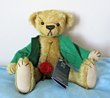 Hermann Limited Edition CHARLES teddy bear 10"/25cm, artist: Deb Canham.
