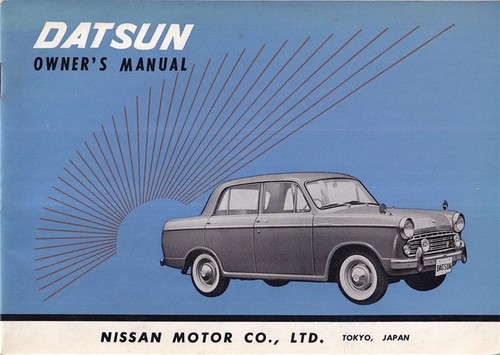 Datsun bluebird 1962 1963 - bluebird, 1962-1963