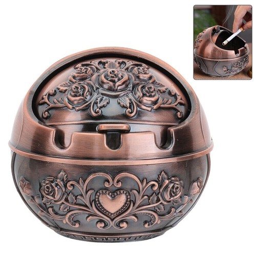 Metal retro decorative - decorative, ashtray