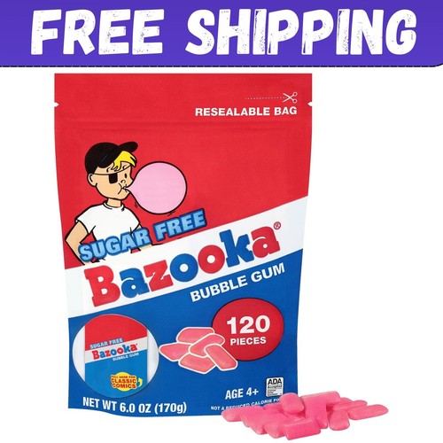 Bazooka sugar free bubble gum - bazooka,
