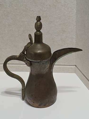 Vintage antique arabic brass - arabic,