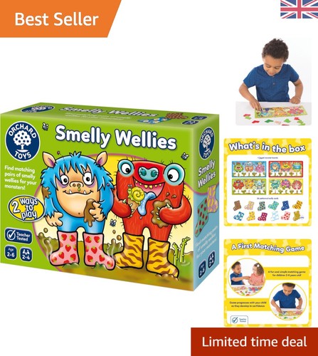 Smelly wellies matching game - smelly,