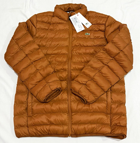 Lacoste brown quilted - lacoste,
