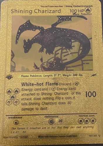 Shining charizard 107 105 fan - shining, 107/105