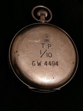 WW2 Bomb timer stopwatch Excelsior Park 1  10th second fully marked size 54 mm