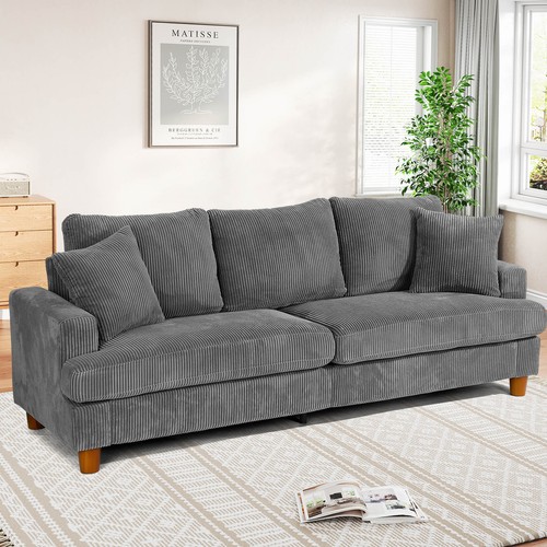 Seater corduroy sofa jumbo - seater,