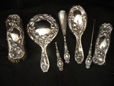 ANTIQUE STERLING SILVER ART
