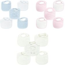 Baby Terry Bibs 5 Pack Boys